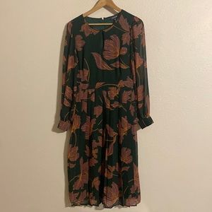 Elegant floral dress from ModCloth